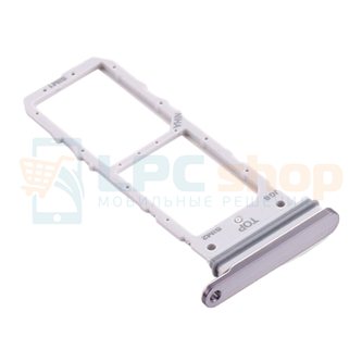 Контейнер сим карты Samsung Note 20 N980F Серый (для Black)