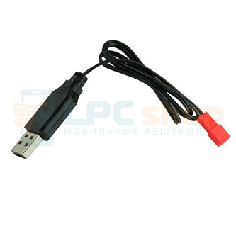 USB Адаптер для зарядки аккумулятора с разъемом JST 1S LiPo