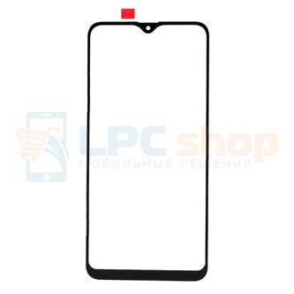 Стекло (для замены / переклейки) Samsung A10s A107F Черное