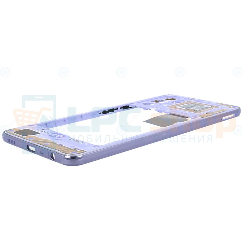 Средняя часть Samsung A32 4G A325F Фиолетовая (для Awesome Violet) c NFC
