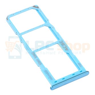 Лоток сим карты Samsung A32 A325F Синий