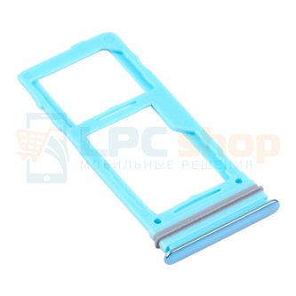Контейнер сим карты Samsung A52 A525F / A52S A528B Синий (Awesome Blue)