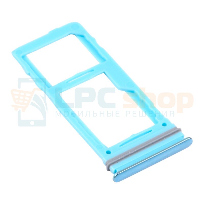 Лоток сим карты Samsung A52 A525F / A52S A528B Синий (Awesome Blue)