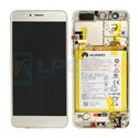 Дисплей Huawei Honor 8 (FRD-L09 / FRD-L19) с тачскрином в рамке Золотой + АКБ - Оригинал 02350USE