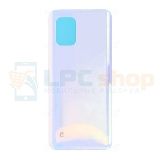 Задняя крышка для Xiaomi Mi 10 Lite Бело-синий (для Dream White) 