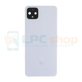 Крышка(задняя) для Google Pixel 4 XL Белая + стекло камеры