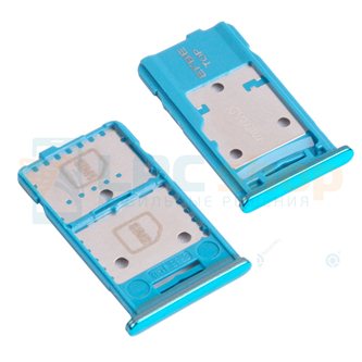 Контейнер сим карты для Samsung M31s M317F Зеленый