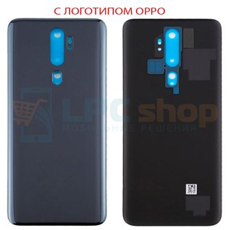 Крышка(задняя) для Oppo A5 (2020) / A9 (2020) Черная