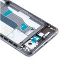 Рамка дисплея Xiaomi Mi 10T 5G / Mi 10T Pro 5G / Redmi K30S Черная (без кнопок звука)