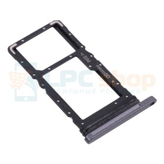 Лоток сим карты Samsung Galaxy Tab A7 10.4 (2020) T505 Черный