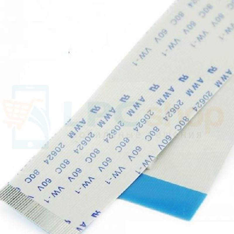Ленточный шлейф 54pin длина 200мм прямой