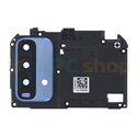 Рамка материнской платы Xiaomi Redmi 9T с линзой камеры (Синяя)