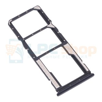 Контейнер сим карты Xiaomi Redmi 9T / Redmi Note 9 M2003J15S Черный