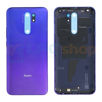 Крышка(задняя) для Xiaomi Redmi 9 Фиолетовый перелив (Sunset purple) - Ориг
