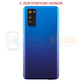 Крышка(задняя) для Huawei Honor View 30 Pro Синяя матовая + Рамка