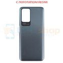 Крышка(задняя) для Xiaomi Redmi Note 10 Pro M2101K6G Черная однотонная глянцевая