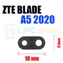 Стекло задней камеры ZTE Blade A5 (2020) Черное