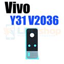 Стекло задней камеры Vivo Y31 V2036 / Y53s Черное