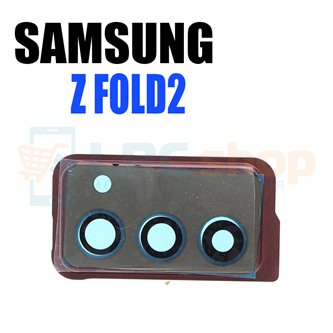 Стекло задней камеры для Samsung Z Fold2 5G F916B Бронза + рамка
