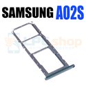 Лоток сим карты Samsung A02s A025F Синий