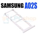 Контейнер сим карты Samsung A02s A025F Белый