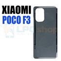 Крышка(задняя) для Xiaomi Poco F3 Черный (БЕЗ ЛОГО)