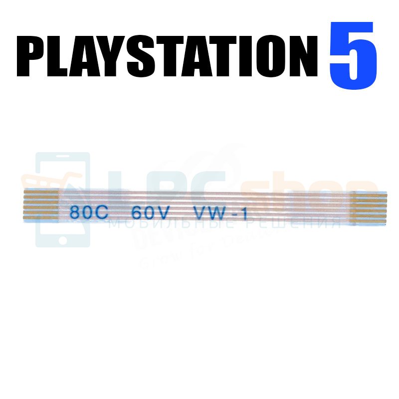 Шлейф Playstation 5 на кнопку 6pin (35MM)