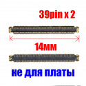 Коннектор Samsung A32 A325F / A52 A525F / A12 A125F / M32 M325F на дисплей шлейф 78Pin (1шт) 14мм