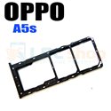 Лоток сим карты OPPO A5s CPH1909 Черный