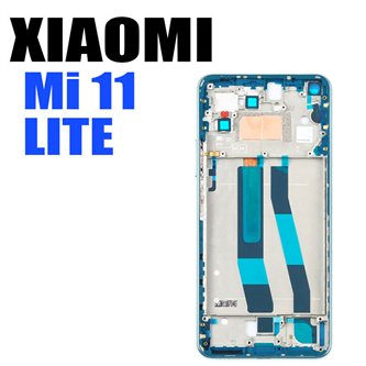 Рамка дисплея для Xiaomi Mi 11 Lite 5G / 11 Lite Светло-Синяя