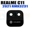 Стекло задней камеры для Realme C11 2021 RMX3231 Черный