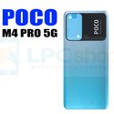 Крышка(задняя) для Xiaomi Poco M4 Pro 5G Синий - ORIG