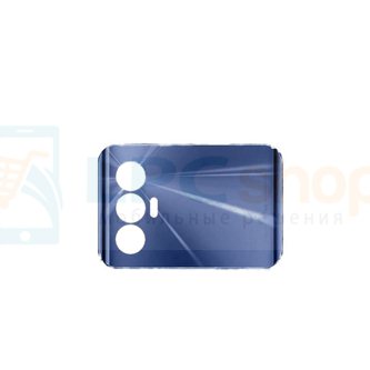 Стекло задней камеры для Tecno Spark 8P Синий