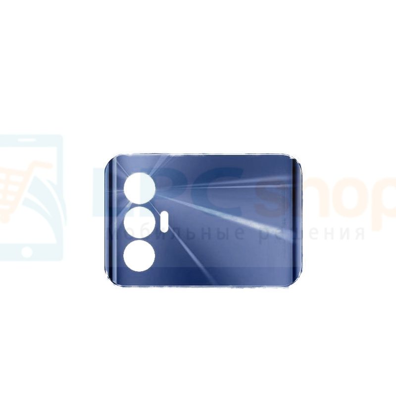 Стекло задней камеры для Tecno Spark 8P Синий