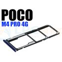 Контейнер сим карты Xiaomi Poco M4 Pro 4G Черный