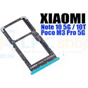 Лоток сим карты Xiaomi Redmi Note 10 5G / Poco M3 Pro 5G / Note 10T M2103K19 Зеленый