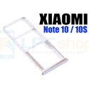 Лоток сим карты для Xiaomi Redmi Note 10 / Redmi Note 10S Белый