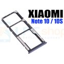 Контейнер сим карты для Xiaomi Redmi Note 10 / Redmi Note 10S Черный