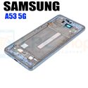 Рамка дисплея Samsung Galaxy A53 5G A536B Светло-Синий (Awesome Blue)