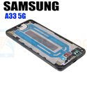 Рамка дисплея Samsung Galaxy A33 5G A336B Черная