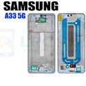 Рамка дисплея Samsung Galaxy A33 5G A336B Светло-Синий (Awesome Blue)