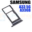 Лоток сим карты Samsung Galaxy A33 5G A336B Черный