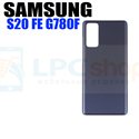 Крышка(задняя) для Samsung S20 FE G780F Синий(серый)