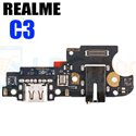 Шлейф для Realme C3 (плата) разъема зарядки + разъем гарнитуры и микрофон