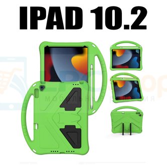 Защитный чехол EVA(силиконовый) для iPad 10.2 2021 / 2020 / 2019 Зеленый