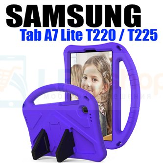 Защитный чехол EVA(силиконовый) для Samsung Galaxy Tab A7 Lite T220 / T225 Фиолетовый
