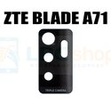 Стекло задней камеры для ZTE Blade A71 Серый