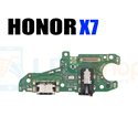 Шлейф для Huawei Honor X7 (плата) разъема зарядки и микрофон