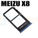 Лоток сим карты для Meizu X8 Синий