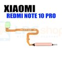 Шлейф для Xiaomi Redmi Note 10 Pro отпечатка пальцев Золото (бронза)